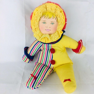Vintage Sweet Photo Faced 20”‎ Clown Doll 70s RARE